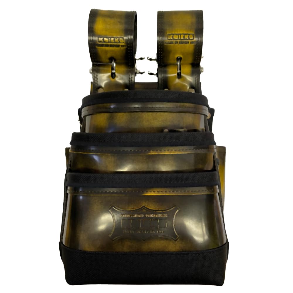 Amazon | ニックス ADV-301DDX-Y ガラス革腰袋 イエロー | 腰袋・釘袋