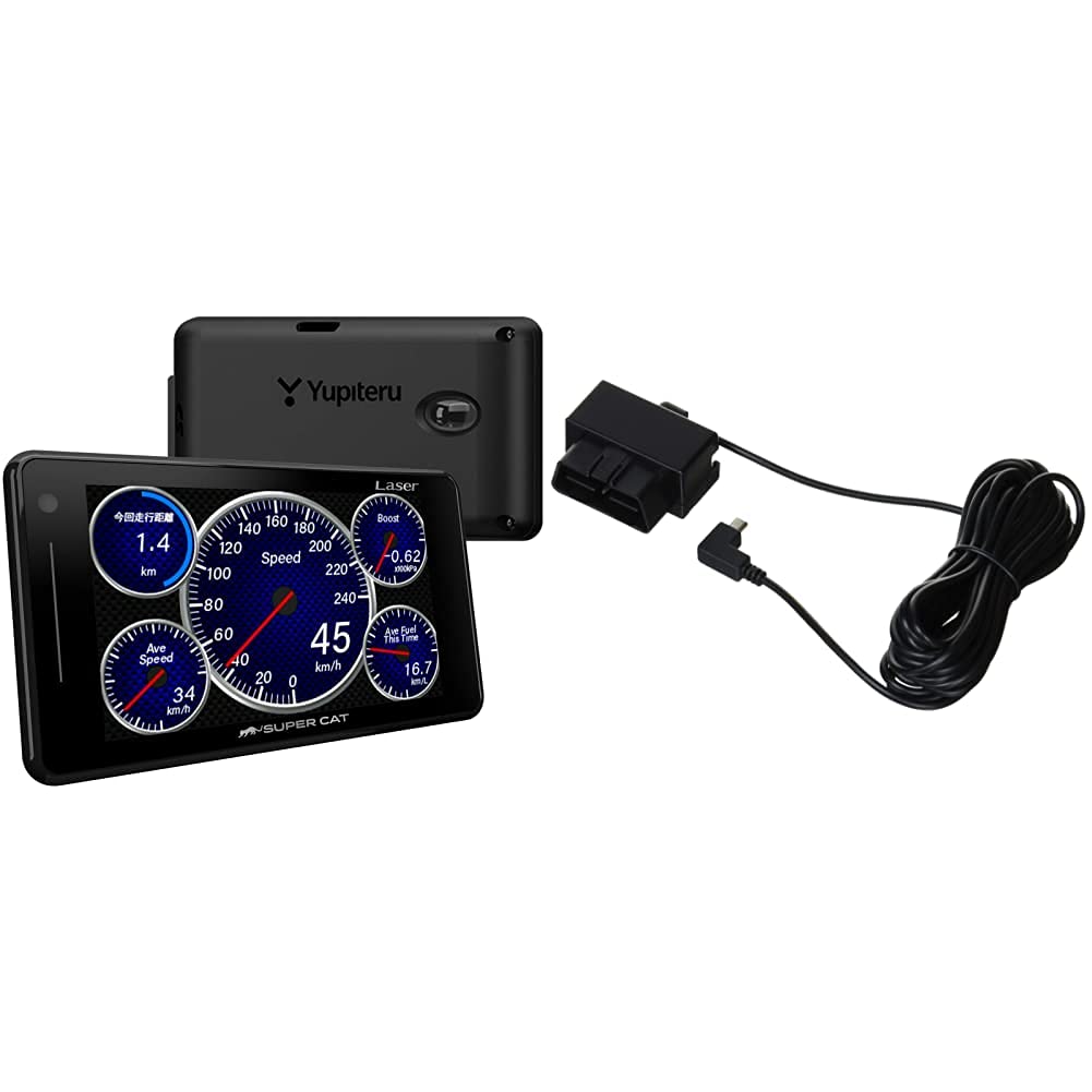 Amazon | ユピテル レーザー光対応レーダー探知機 SUPER CAT A370 3.6