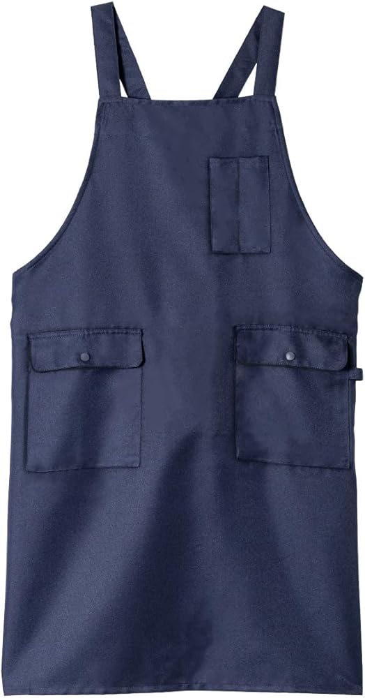Amazon.co.jp: [美竹] 【300462 M ネイビー】エプロン レディース