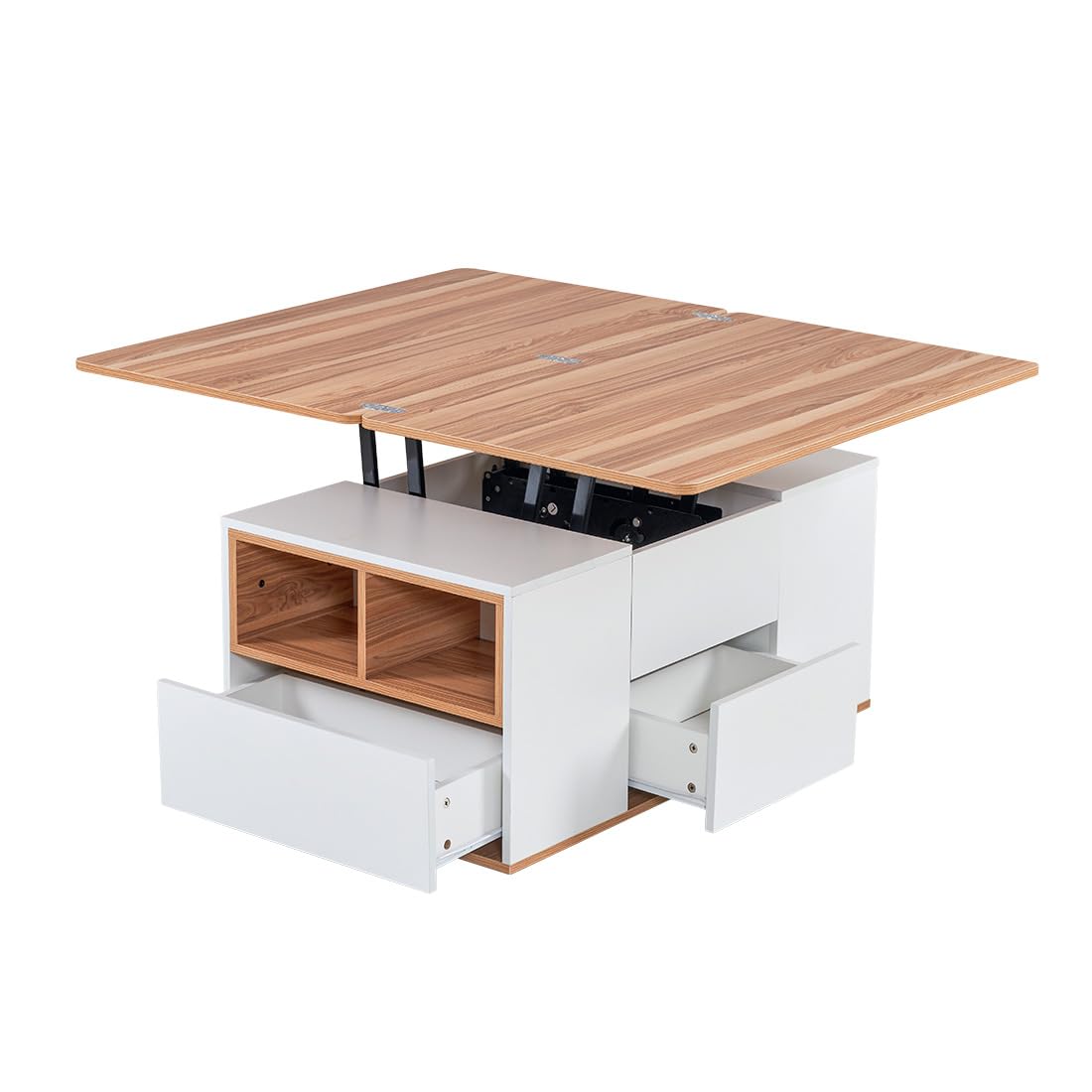 Amazon.co.jp: ローテーブル 昇降式 おしゃれ 高さ調節可能 折りたたみ