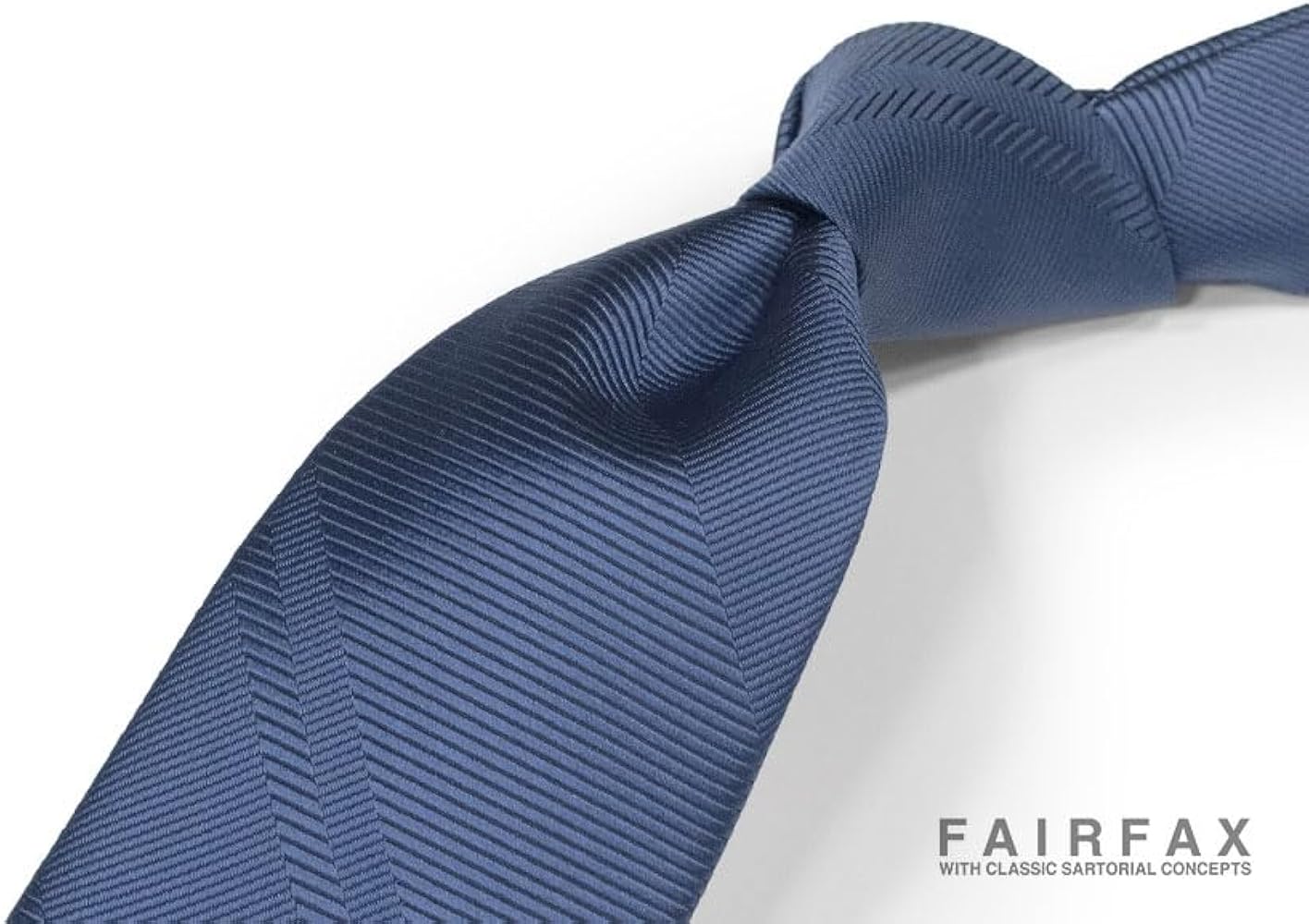 Amazon | [フェアファクス] ソリッドタイ無地ネクタイ ツイル/レップ