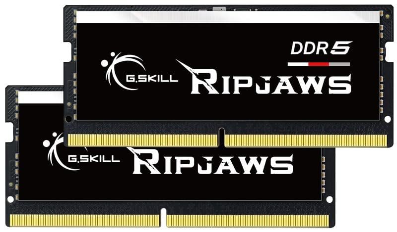 G.SKILL Ripjaws DDR5 SO-DIMM Series DDR5 RAM 32GB (2x16GB) 4800MT