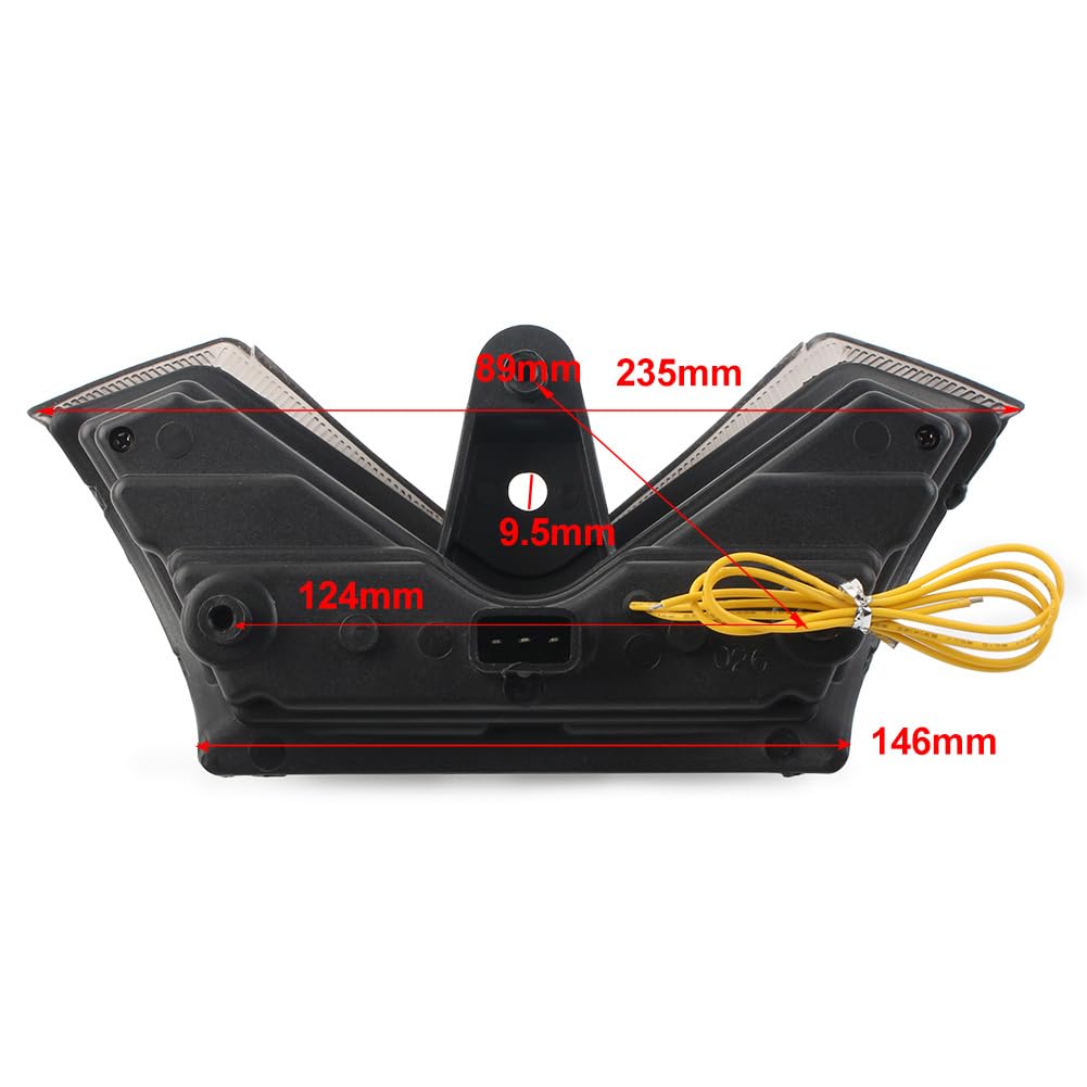 Amazon | GZYF LED テールライト ターンシグナル ブレーキランプ 互換