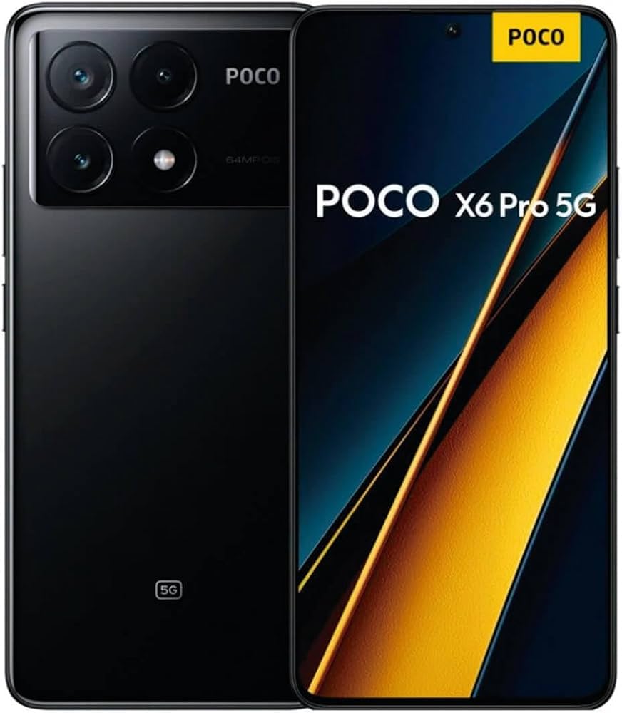 Xiaomi Poco X6 Pro 5G 8GB/256GB Black Dual SIM : Amazon.com.be