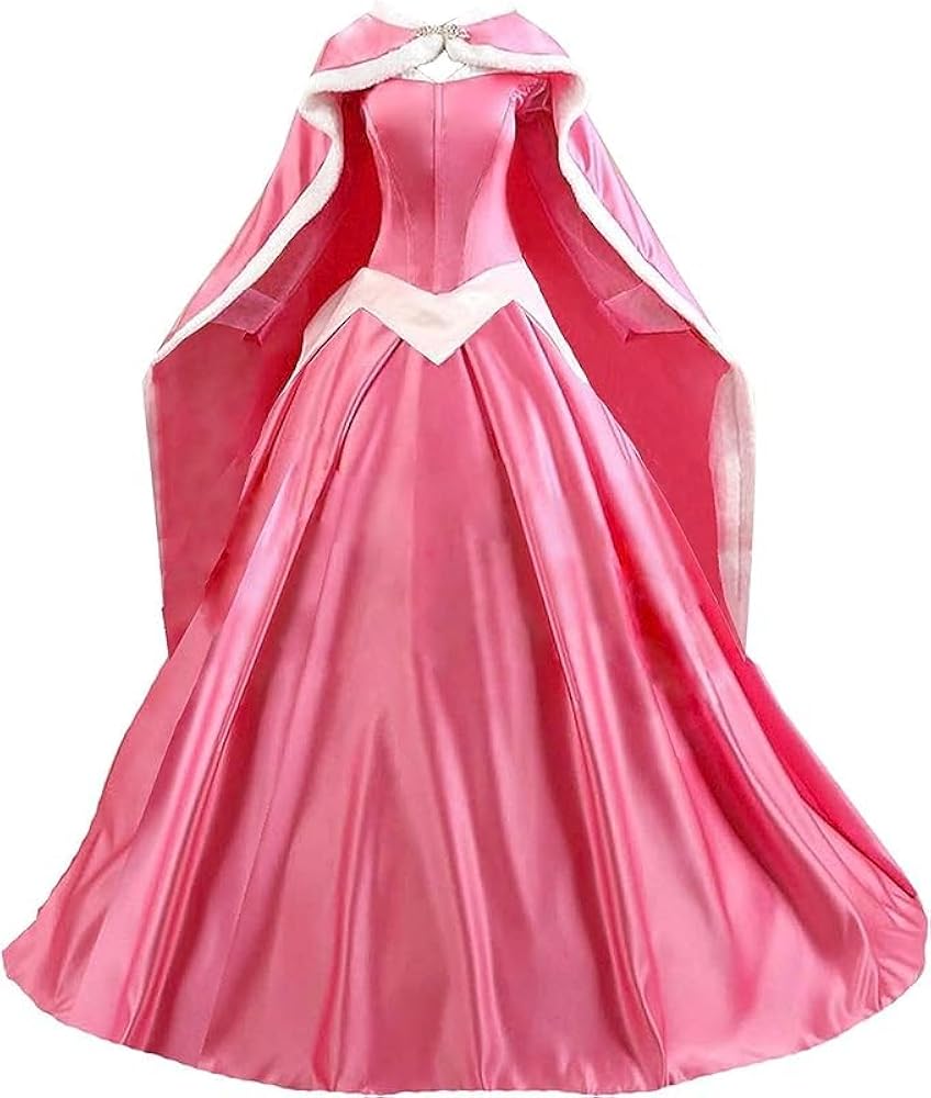 Amazon.co.jp: [MollySky] 眠れる森の美女 オーロラ姫 ドレス コスプレ