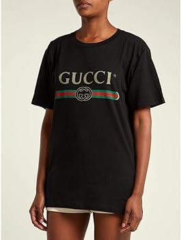 Amazon | (グッチ) Gucci レディース トップス Tシャツ Logo-print
