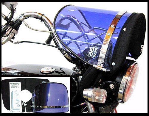 Amazon | Z-FATHER 旭風防 パープル(黒布タレ) | スクリーン本体 | 車