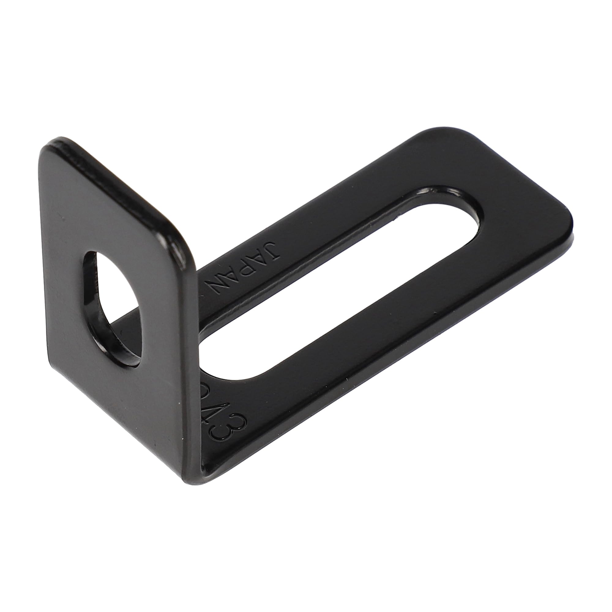 Amazon.co.jp: エーモン(amon) 取付金具(L型) 黒 穴径10mm 25×63×40mm