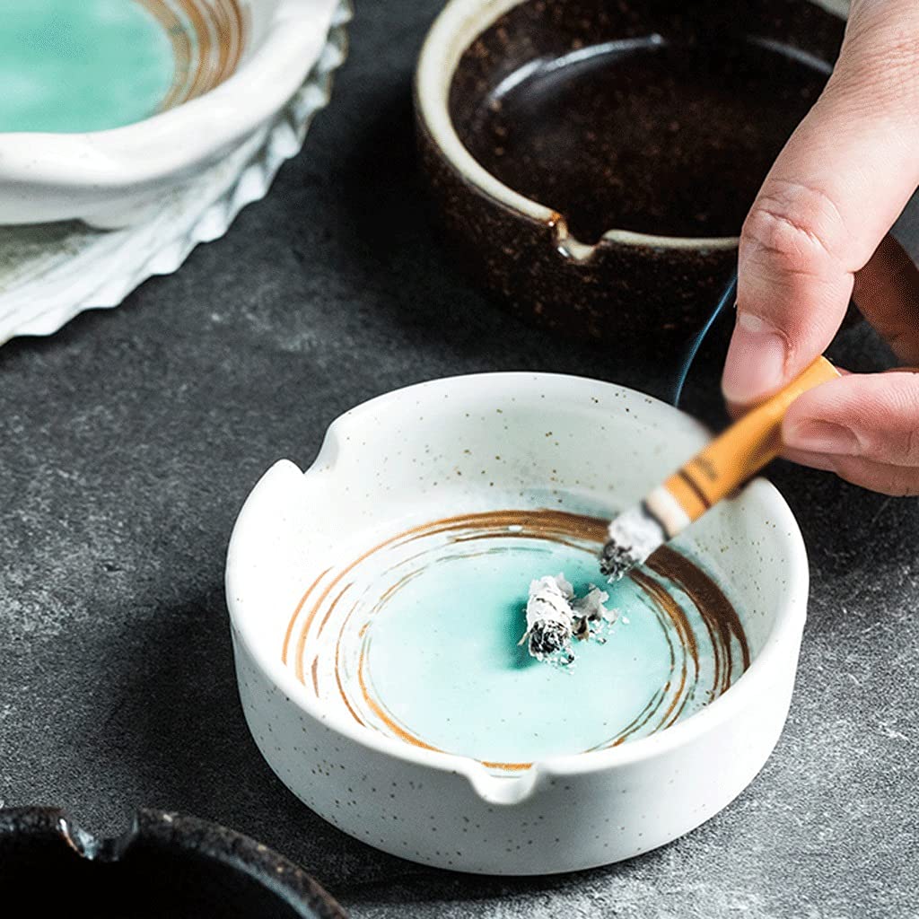 Amazon.com: Ashtray Ceramic Ashtray Japanese Retro Ash Tray