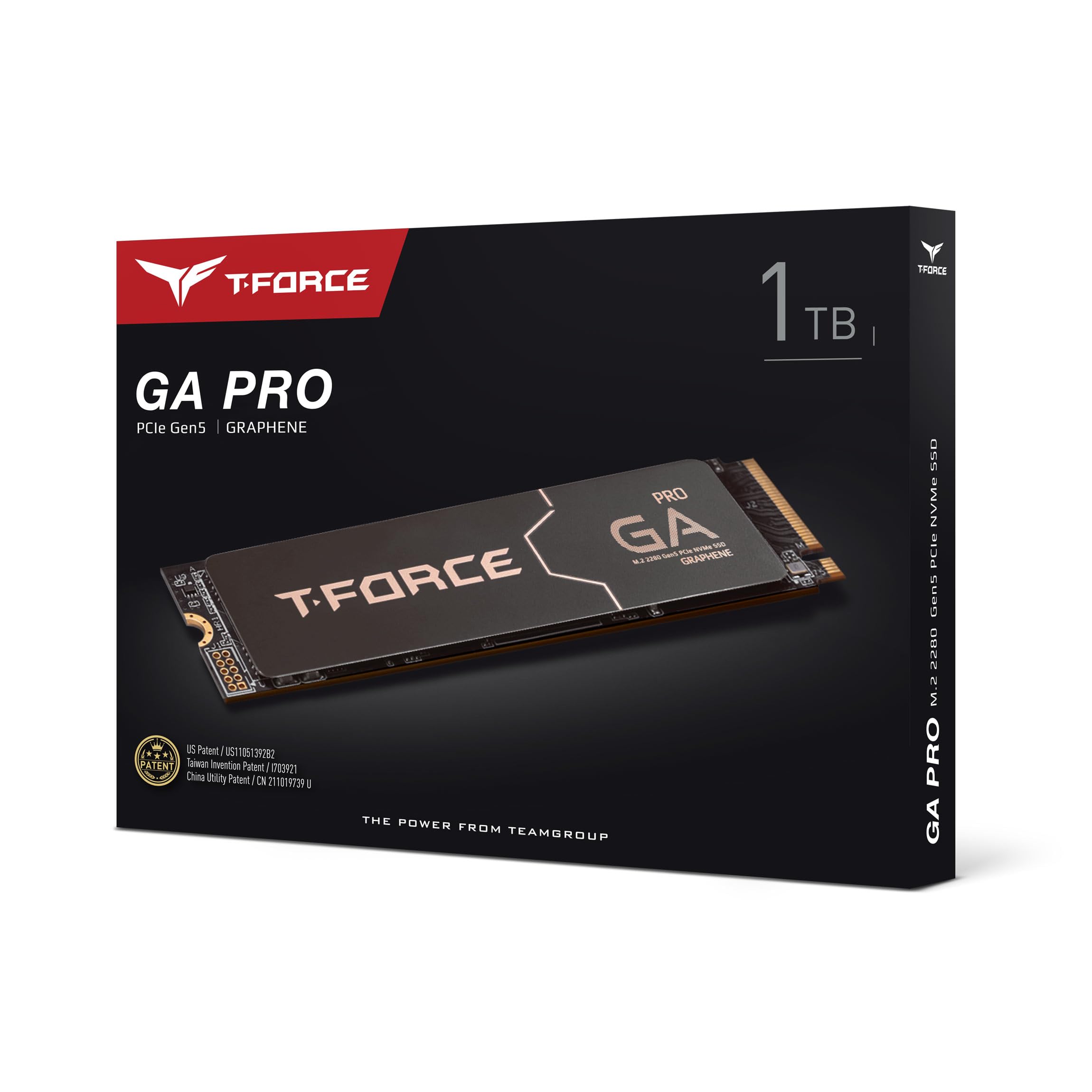 Amazon.com: TEAMGROUP T-Force GA PRO 1TB SSD Graphene Heatsink