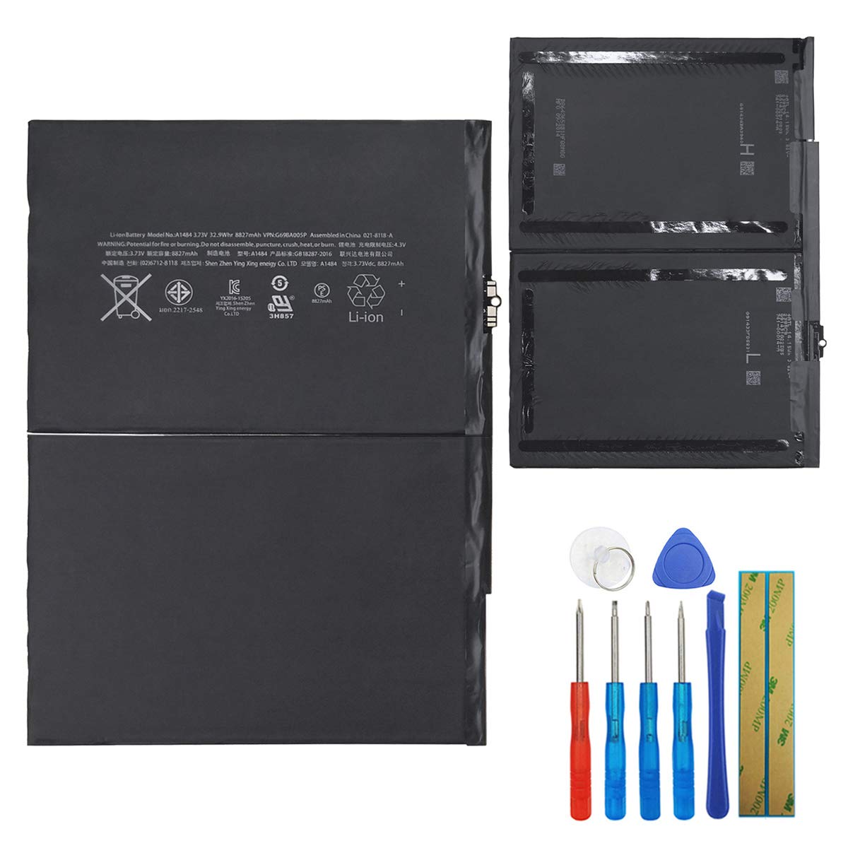 Amazon.com: E-YIIVIIL Li-Polymer Replacement Battery A1484 6712