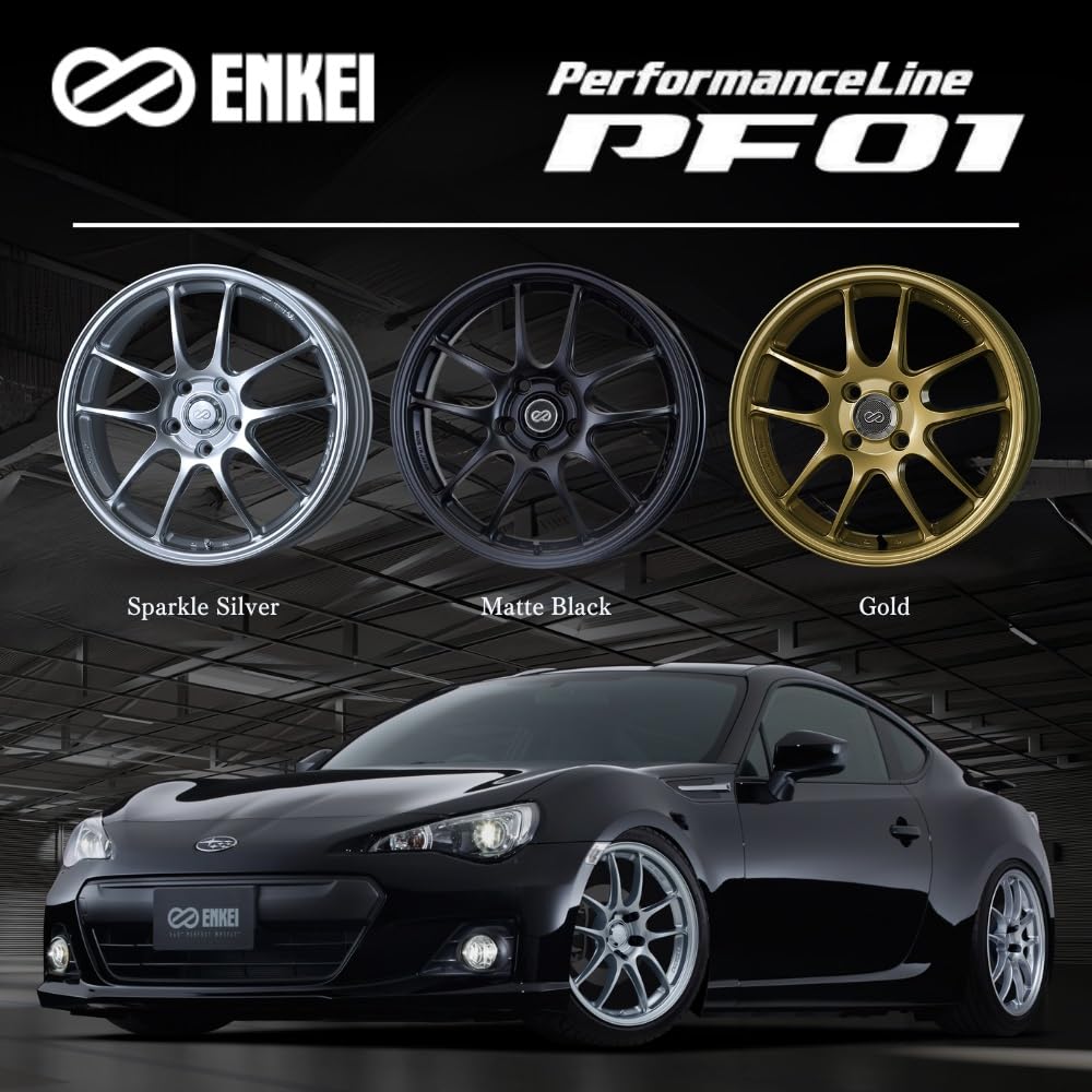 Amazon.co.jp: 4本セット ENKEI エンケイ Performance Line PF05 17