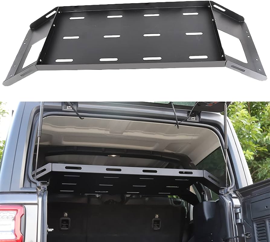 Amazon | YOCTMトランク 棚 ジープ ラングラー JL 2018 2019 2020 2021