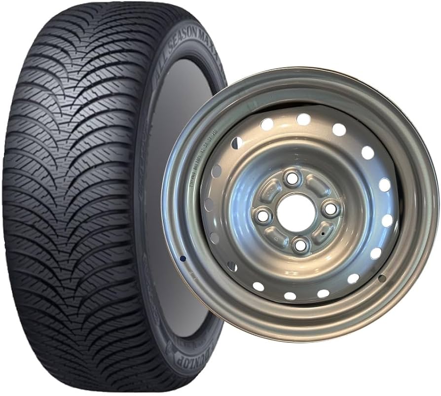 Amazon | 14インチ 4本セット オールシーズンタイヤ＆スズキ純正