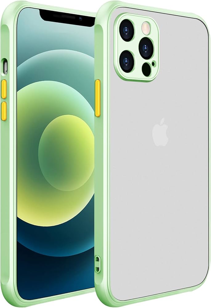 Amazon.com: ZEZHOU iPhone 12 Pro Case with Camera Lens Protector