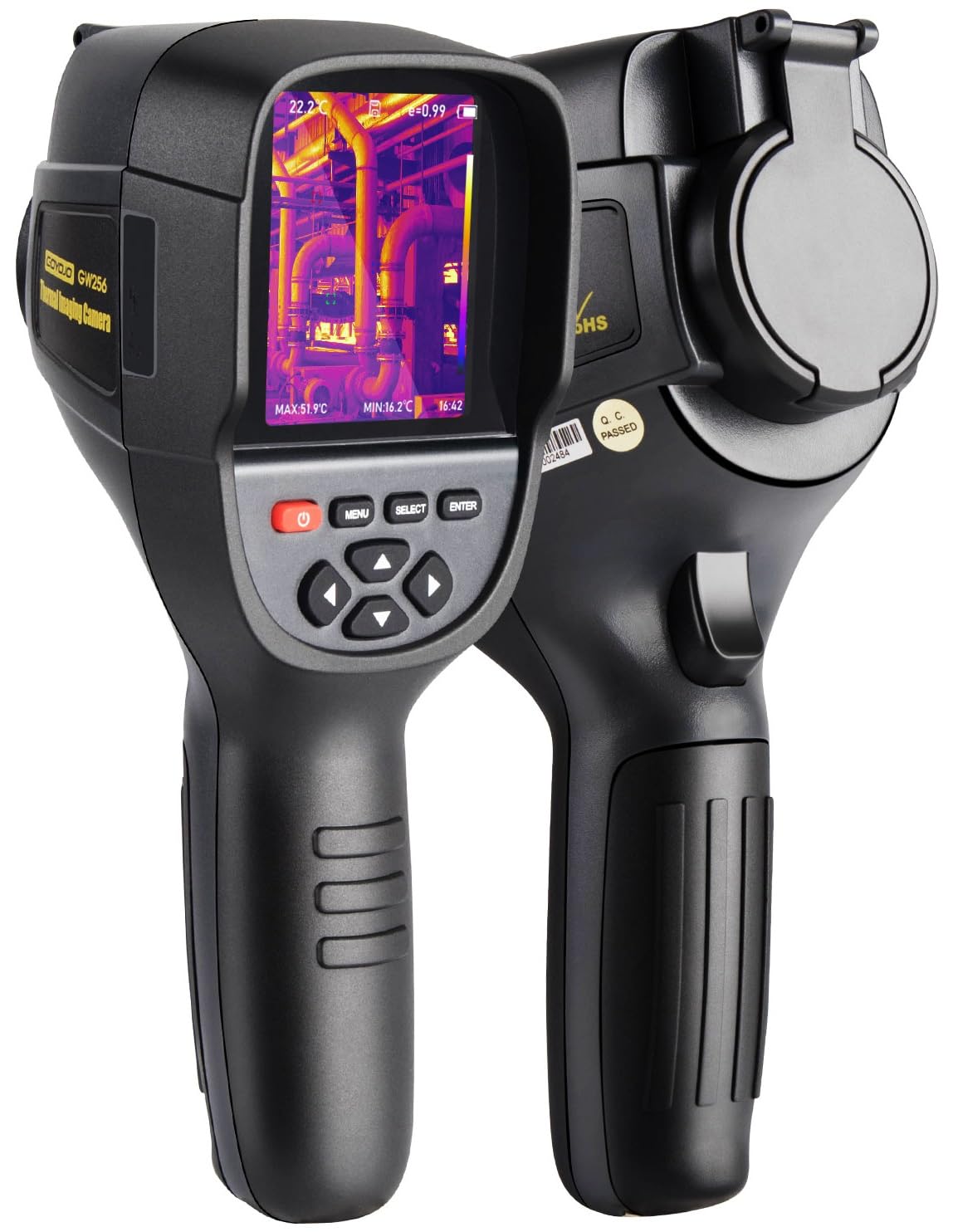 Amazon.co.jp: GOYOJO サーモグラフィー カメラ 赤外線 解像度 256x192