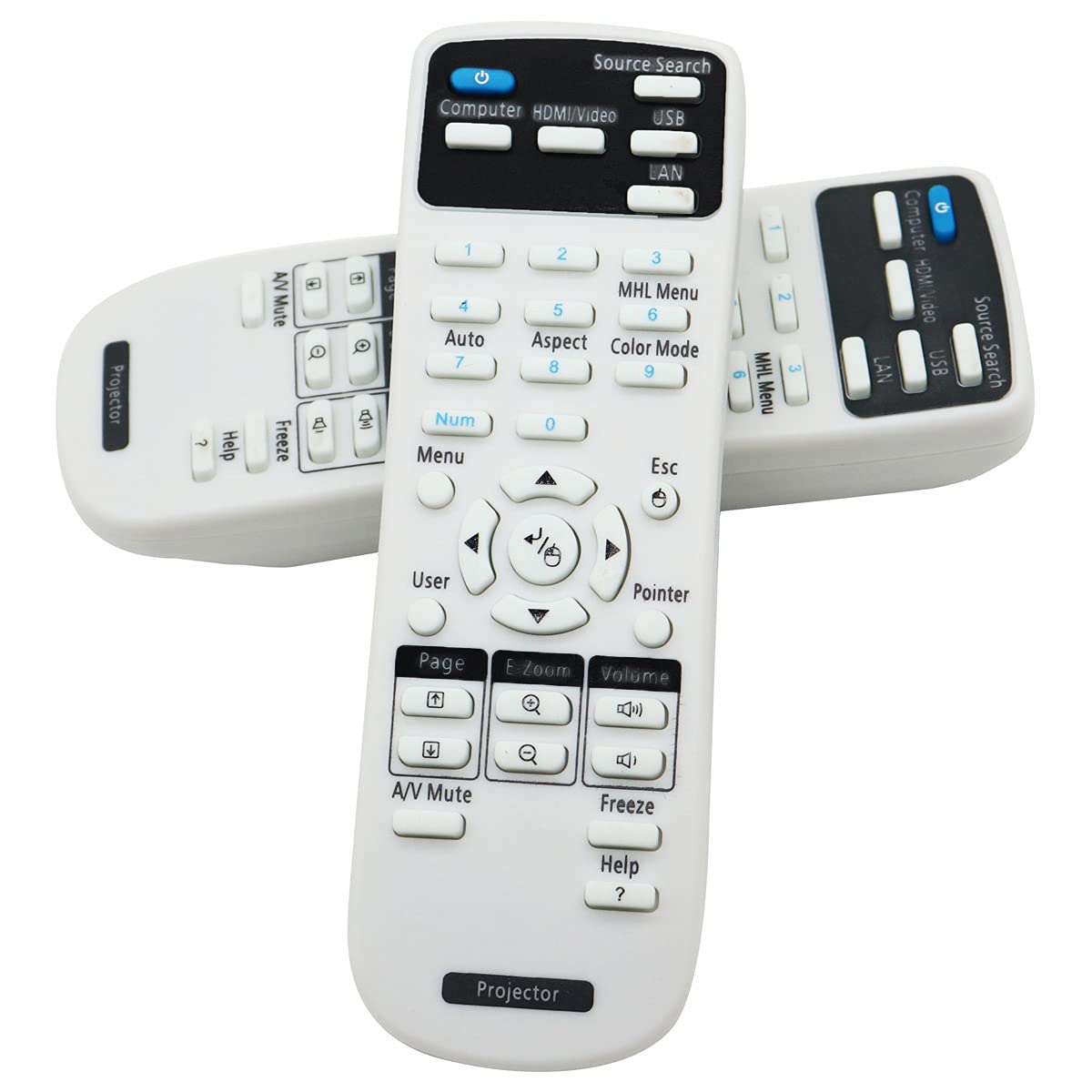 Amazon.co.jp: EachLight プロジェクター交換用 リモコン Epson