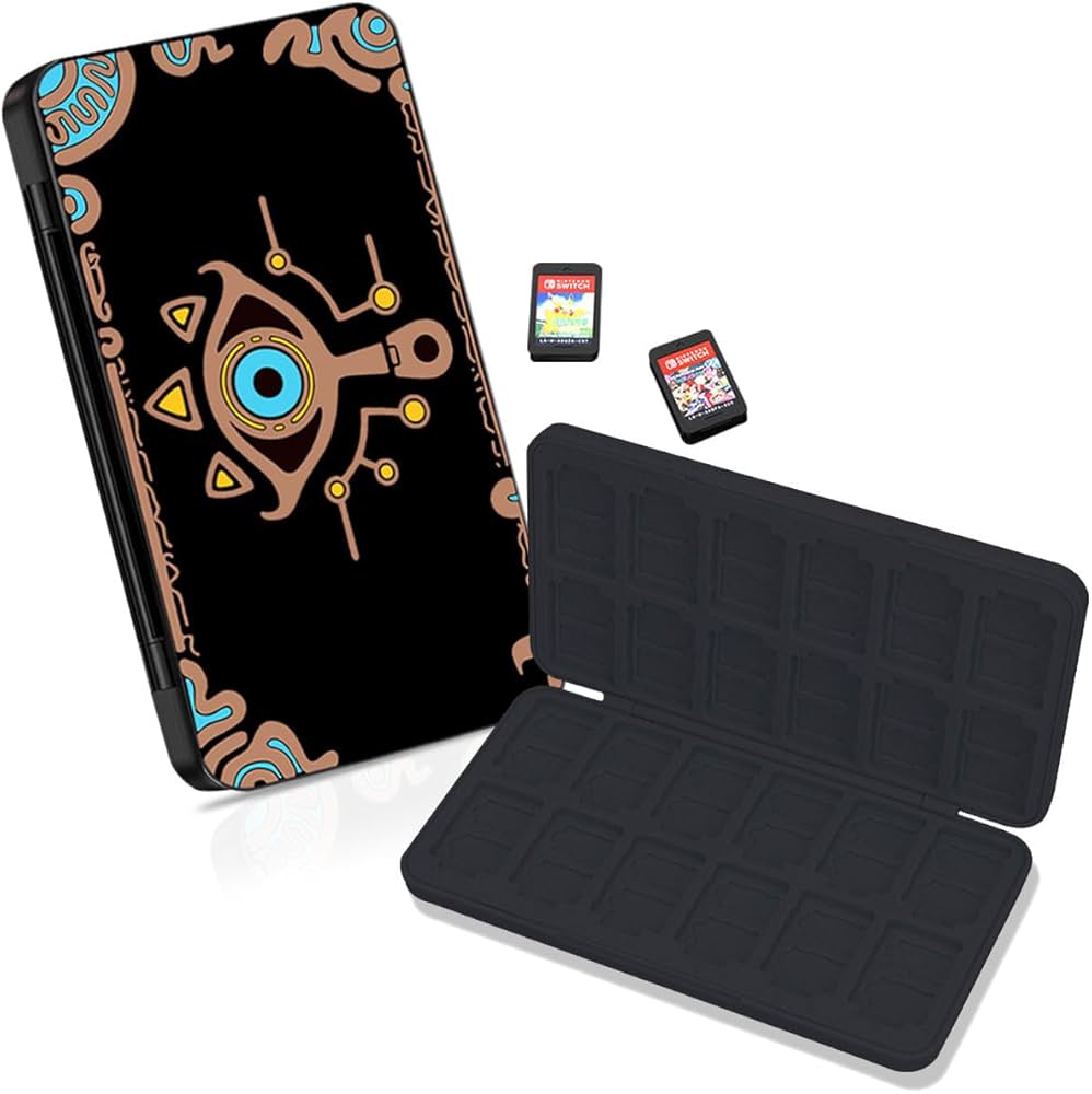 Amazon.com: Magnetic Closure Game Holder for Nintendo Switch 1