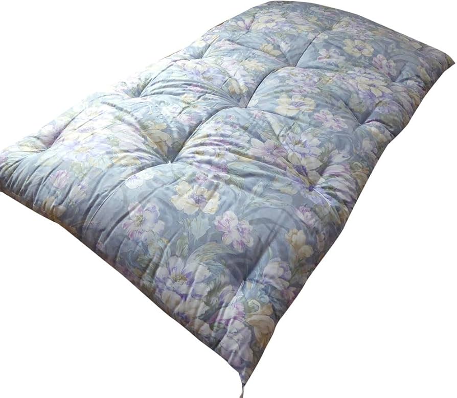 Amazon｜日本製 綿敷き布団 シングル 和布団 職人手づくり 綿サテン