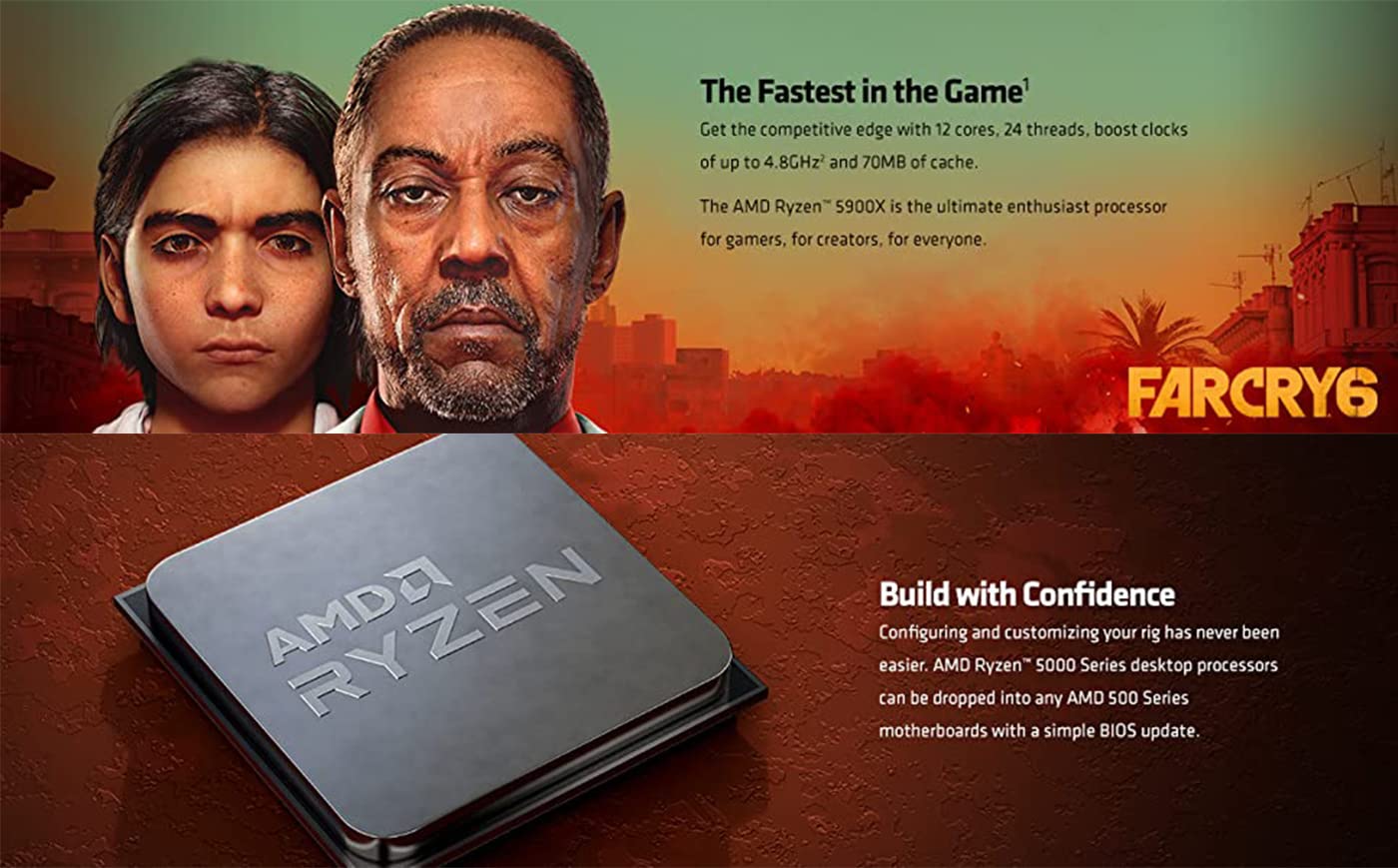 Amazon | Micro Center AMD Ryzen 9 5900X 12コア 24スレッド ロック