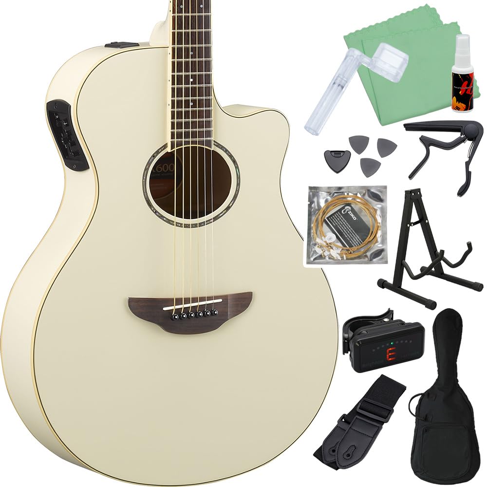 Amazon | YAMAHA APX600 アコースティックギター初心者12点セット