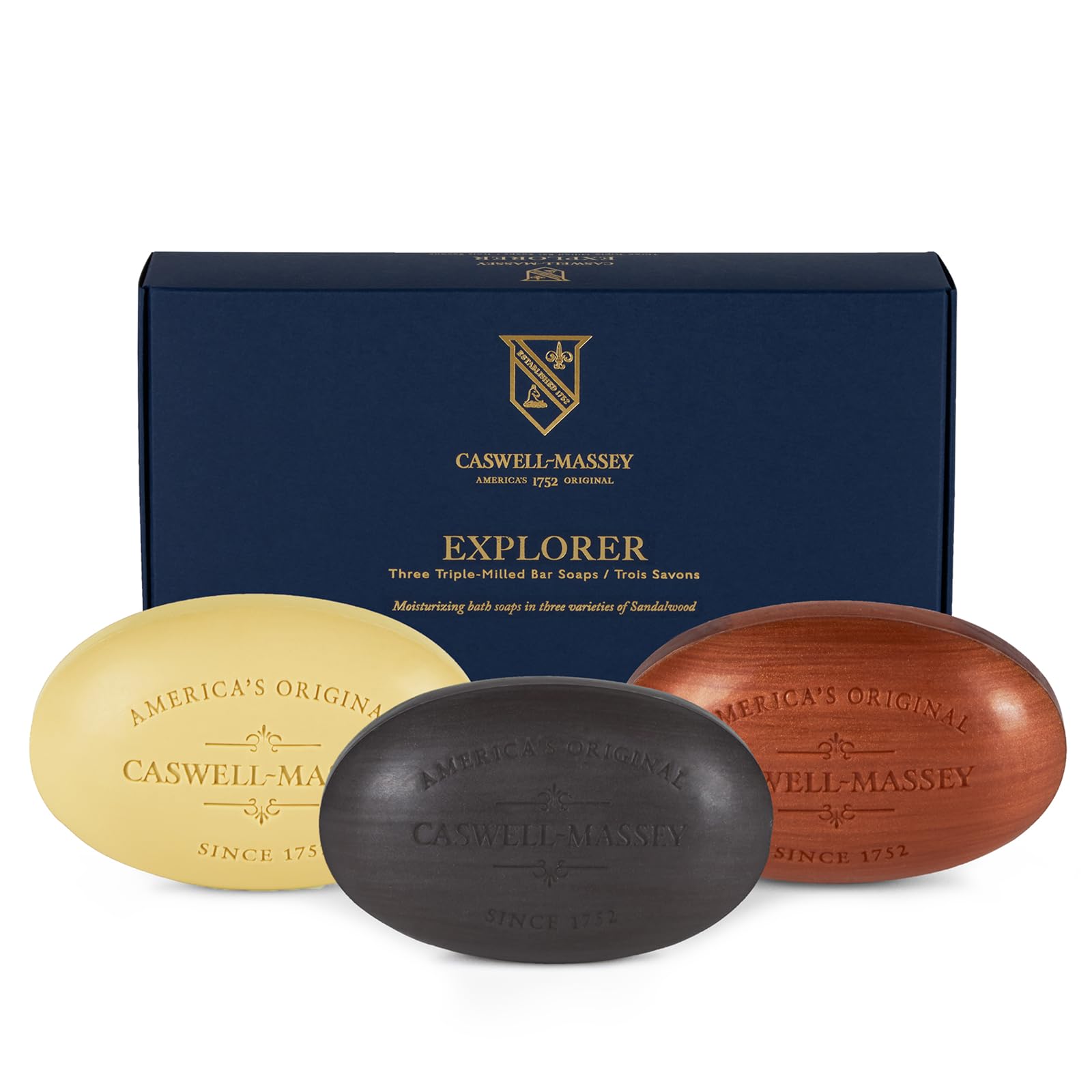 Amazon.com : Caswell-Massey Men's Bar Soap Gift Set - 2571