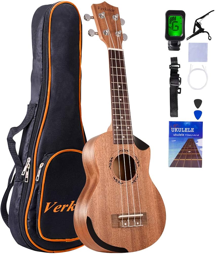 Amazon.co.jp: 【初心者セット】Verkstar ウクレレ Ukulele ソプラノ