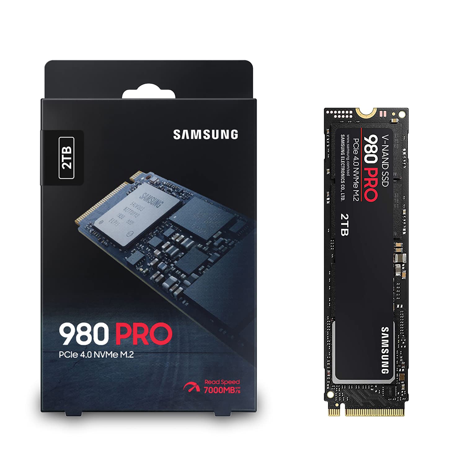 Amazon | Samsung 980 PRO 2TB PCIe SSD 7000 MB/秒 4.0×4 M.2 NVMe