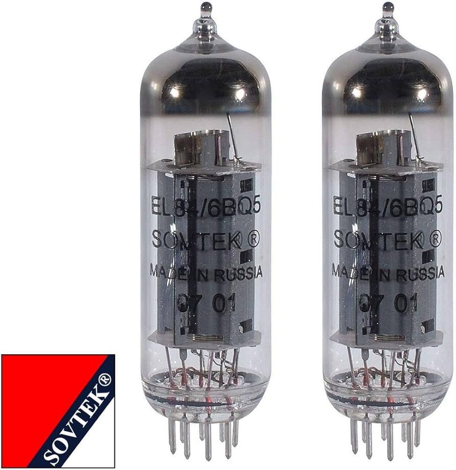 Amazon.com: Brand New Plate Current Matched Pair (2) Sovtek EL84