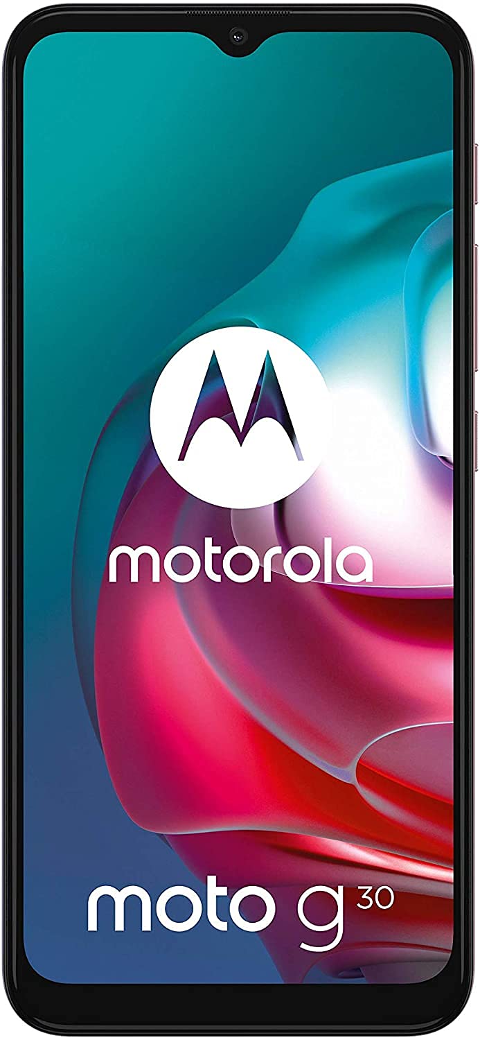 Motorola moto g30 (Pastel Sky) 128GB+4GB RAM 4G SIM Free Unlocked