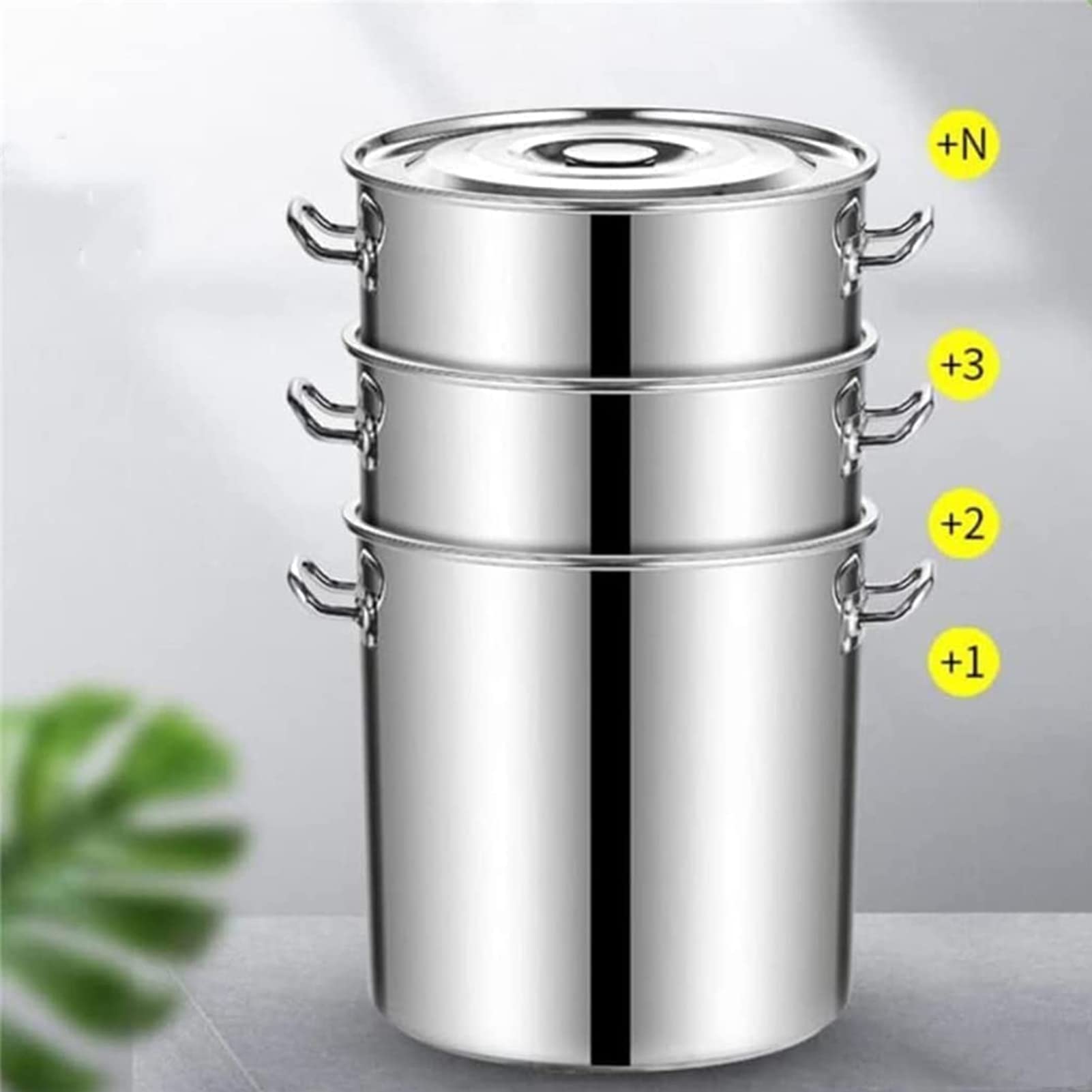 Amazon｜寸胴鍋 業務用 キッチンポット ステンレス 100％ IH対応