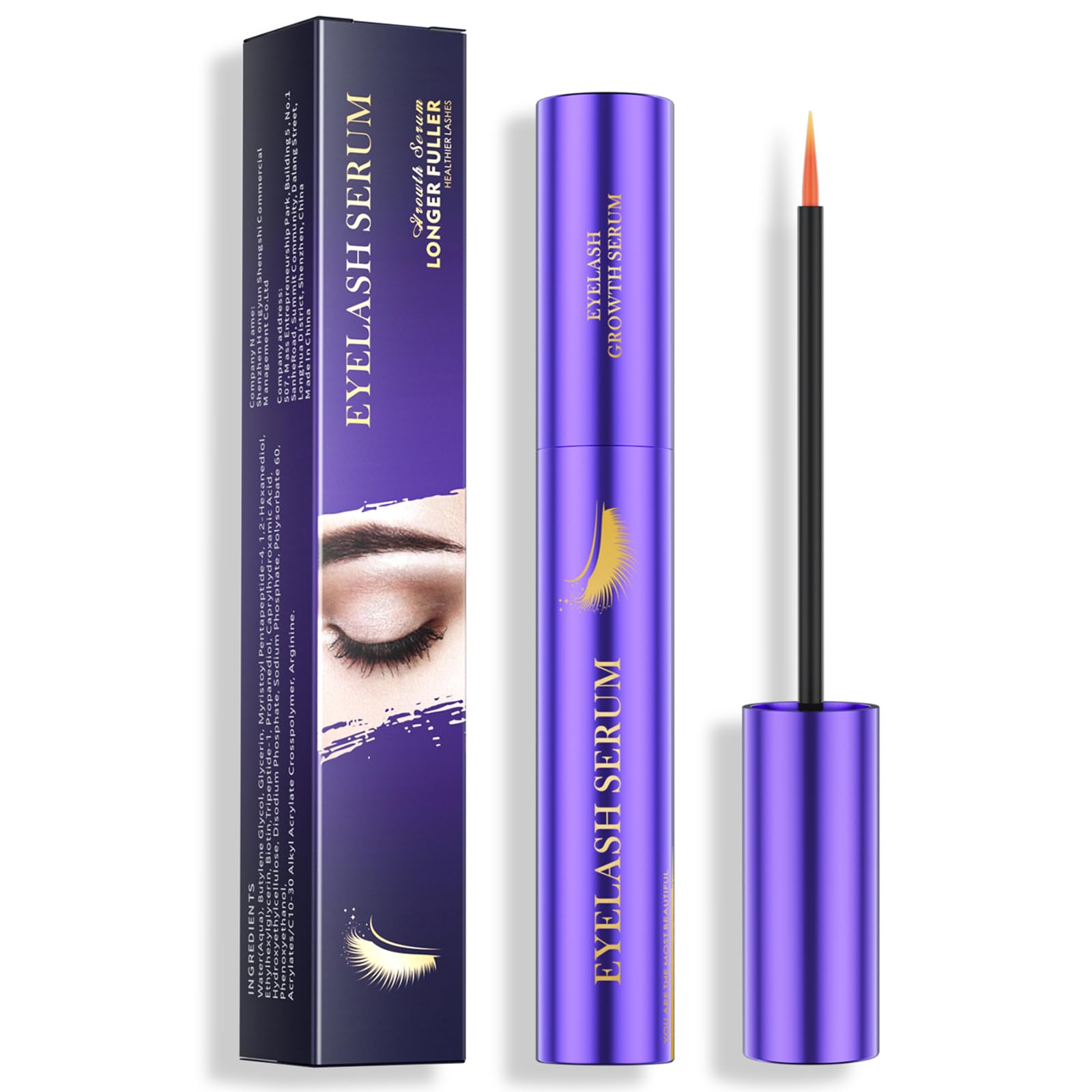 Amazon.com: Lash Serum - 8ml Rapid Eyelash Growth Serum for