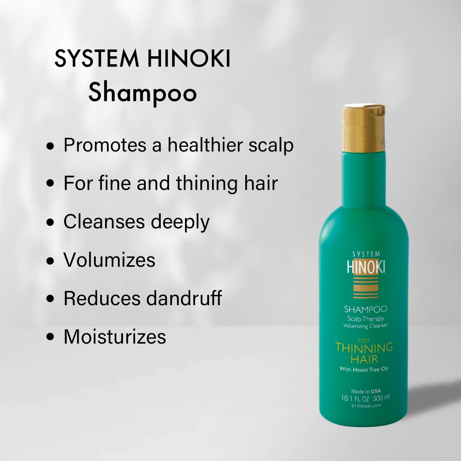 Amazon.com : Hayashi Hinoki Shampoo, 10.1 Fluid Ounce : Hair
