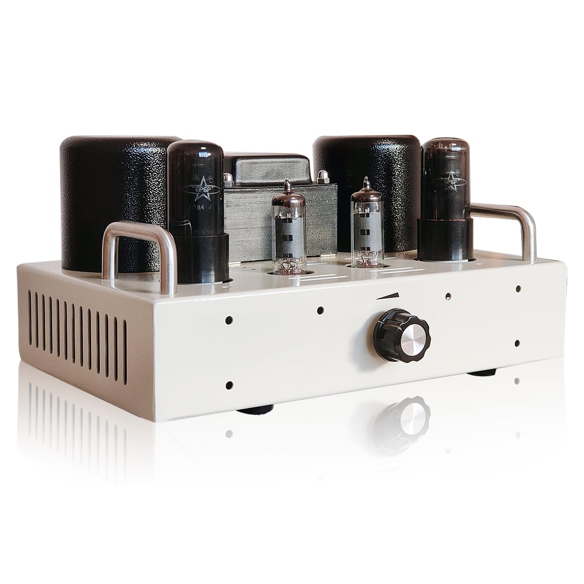 Amazon | V3 シングルエンド 真空管アンプ プリメインアンプ 6V6/6P6P