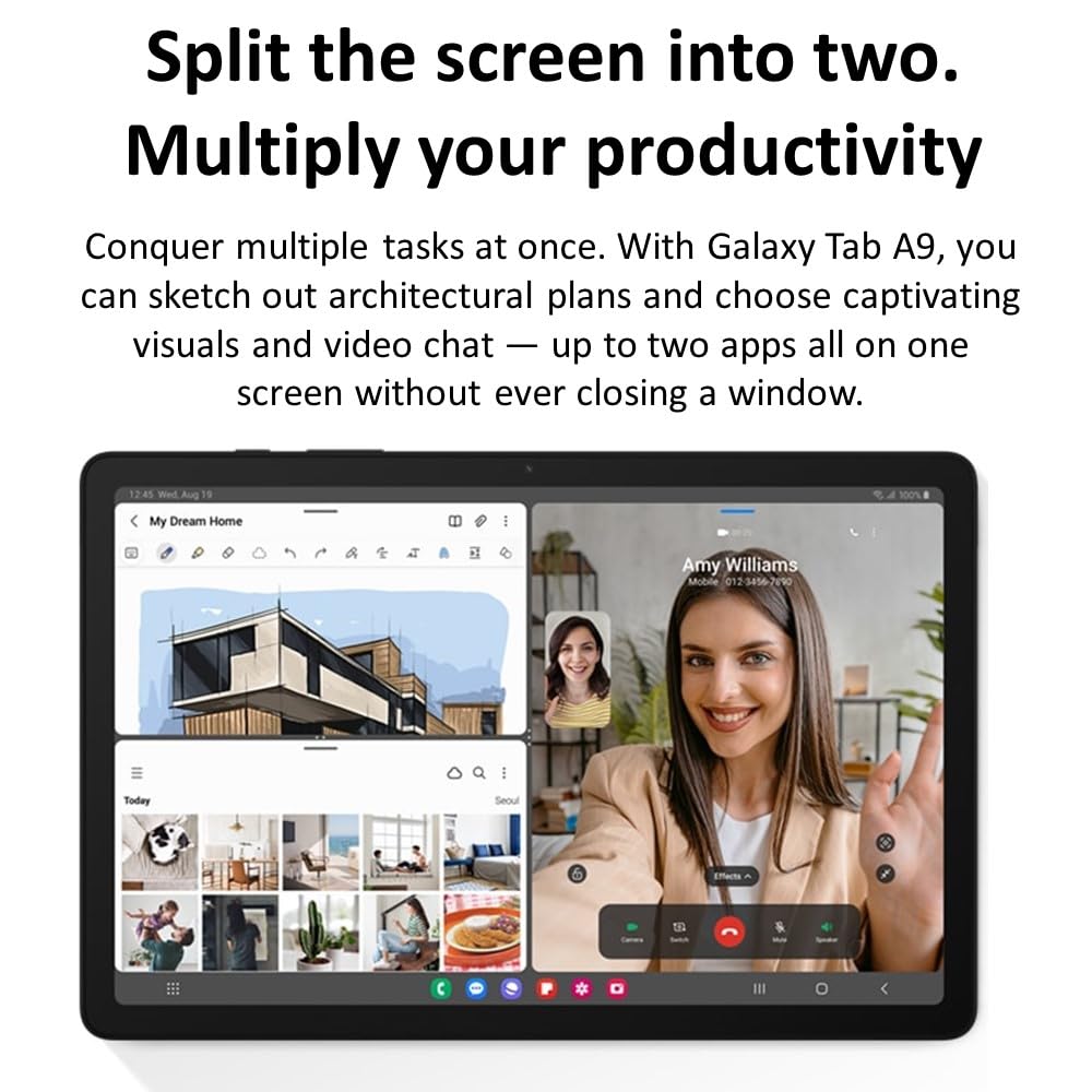 Amazon.com : Samsung Galaxy Tab A9 (SM-X110), 64GB 4GB RAM, WiFi