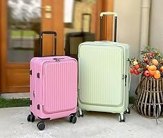 Amazon.co.jp: [Yuweijie] スーツケース キャリーケース 片開き 拡張