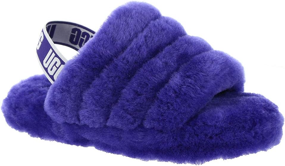 Amazon | UGG レディース Fluff Yeah スライド マーブルスリッパ