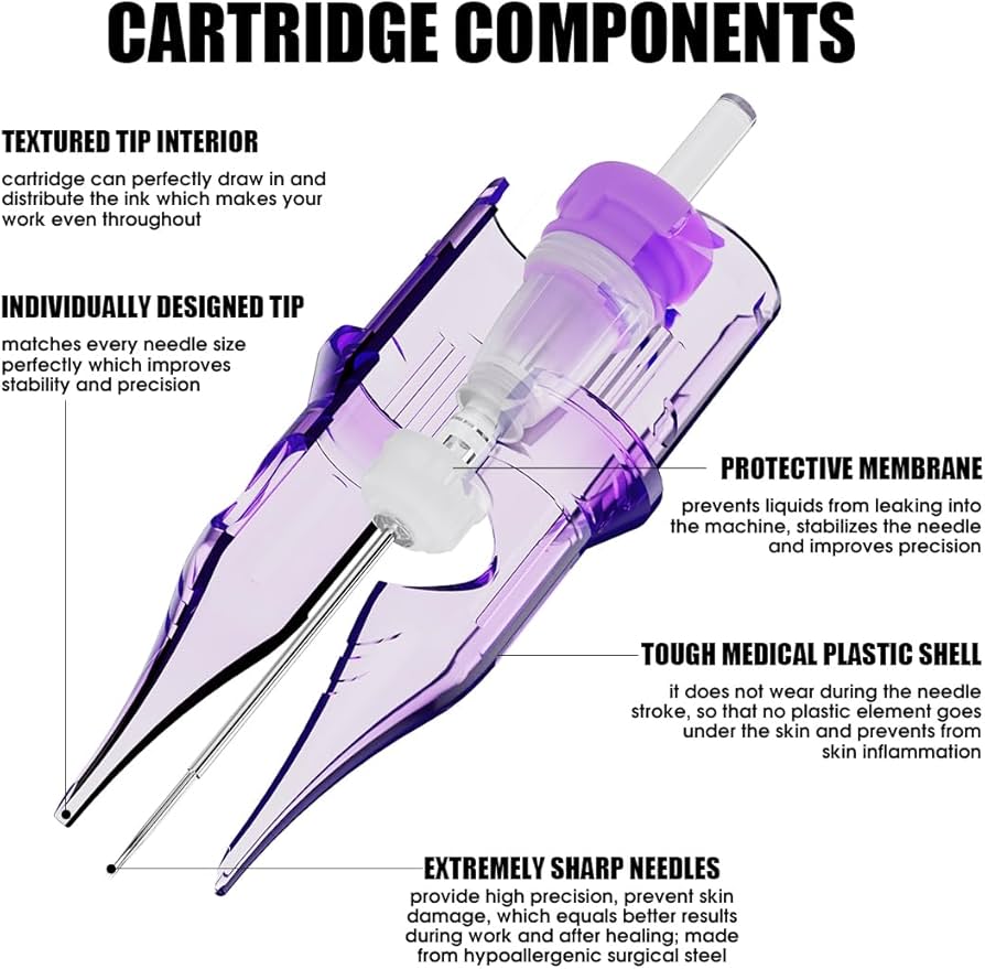 Amazon | Mast Tattoo Pro2 タトゥーカートリッジ 20個入り ミックス