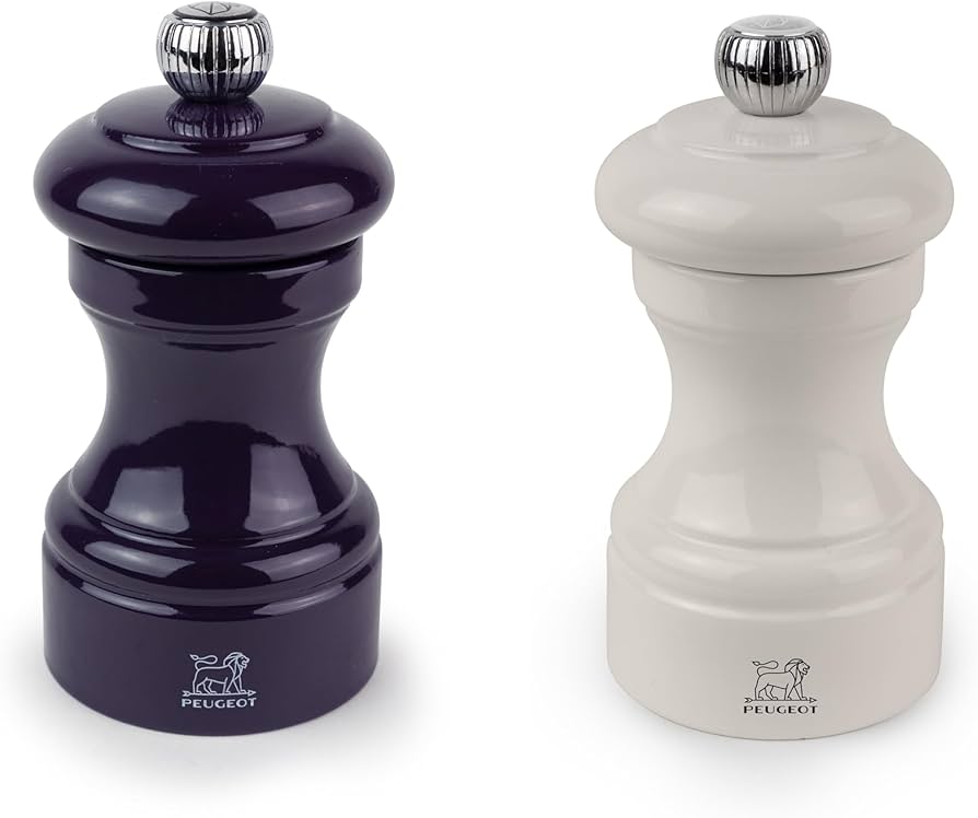 Amazon.com: Peugeot Bistro Pepper and Salt Mill Set, 4in - French
