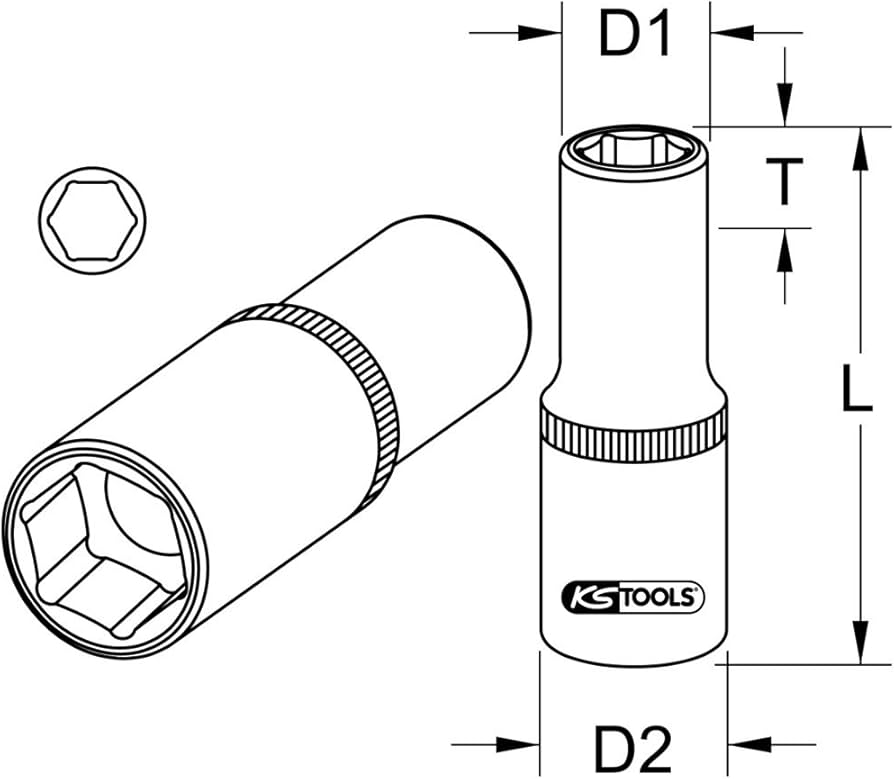 Amazon.co.jp: 【Amazon.co.jp 限定】KS TOOLS CLASSIC六角ソケット