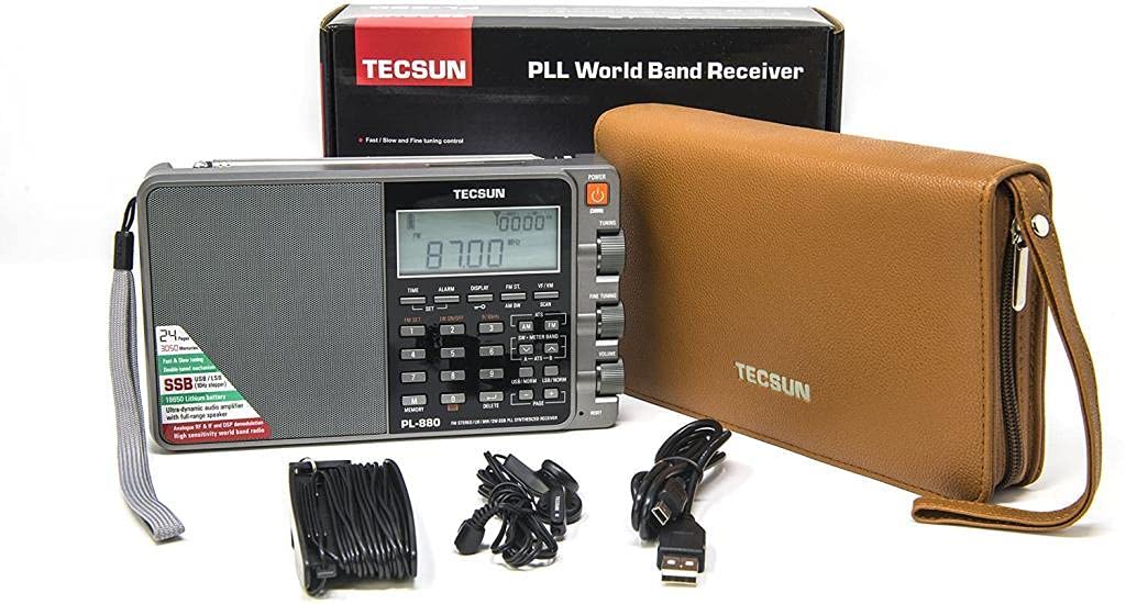 Amazon.com: Tecsun PL880 Portable Digital PLL Dual Conversion AM