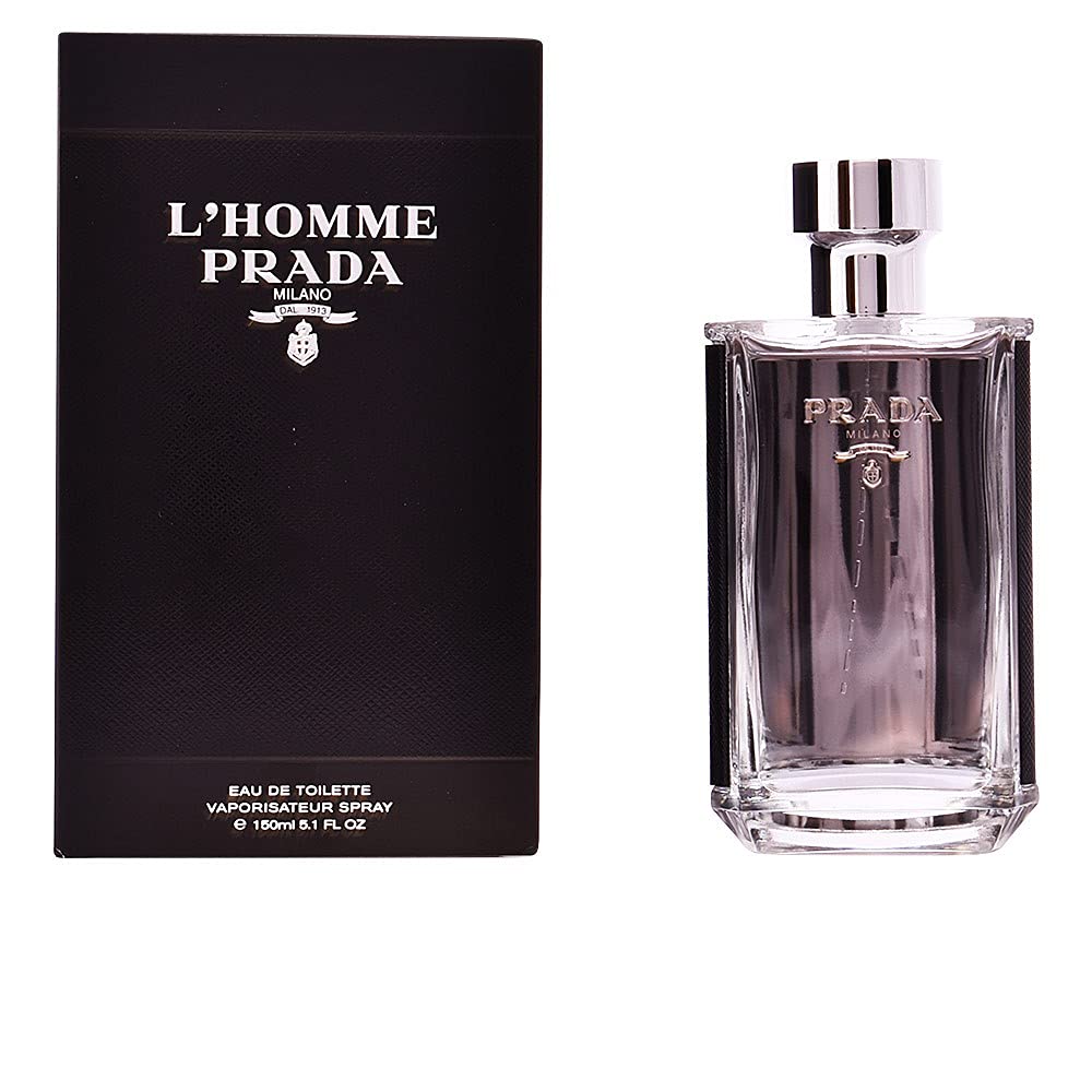 Amazon.com : Prada LHomme Men EDT Spray 5.1 oz : Beauty & Personal