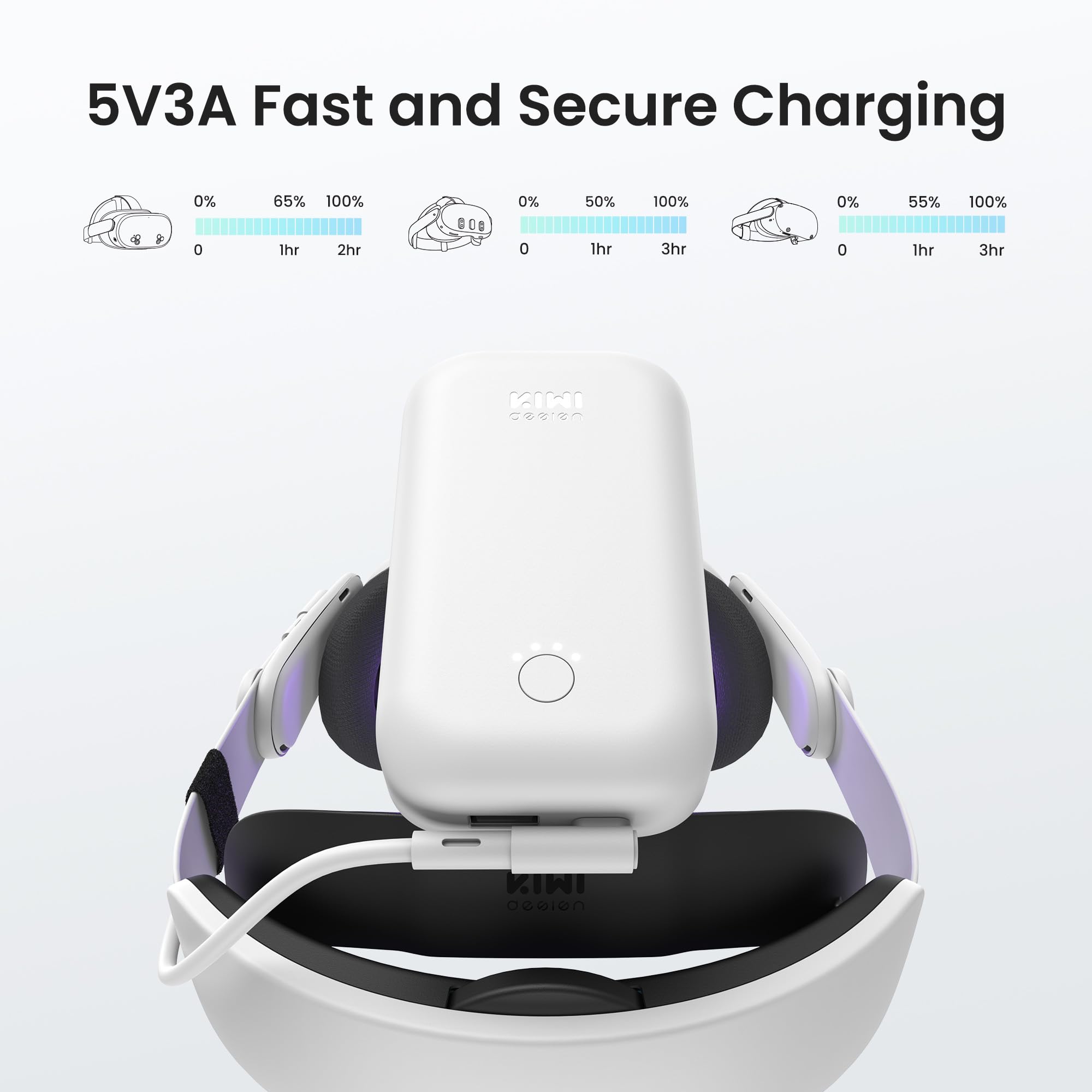 Amazon.com: KIWI design B1 Plus 10000mAh Battery Pack Compatible