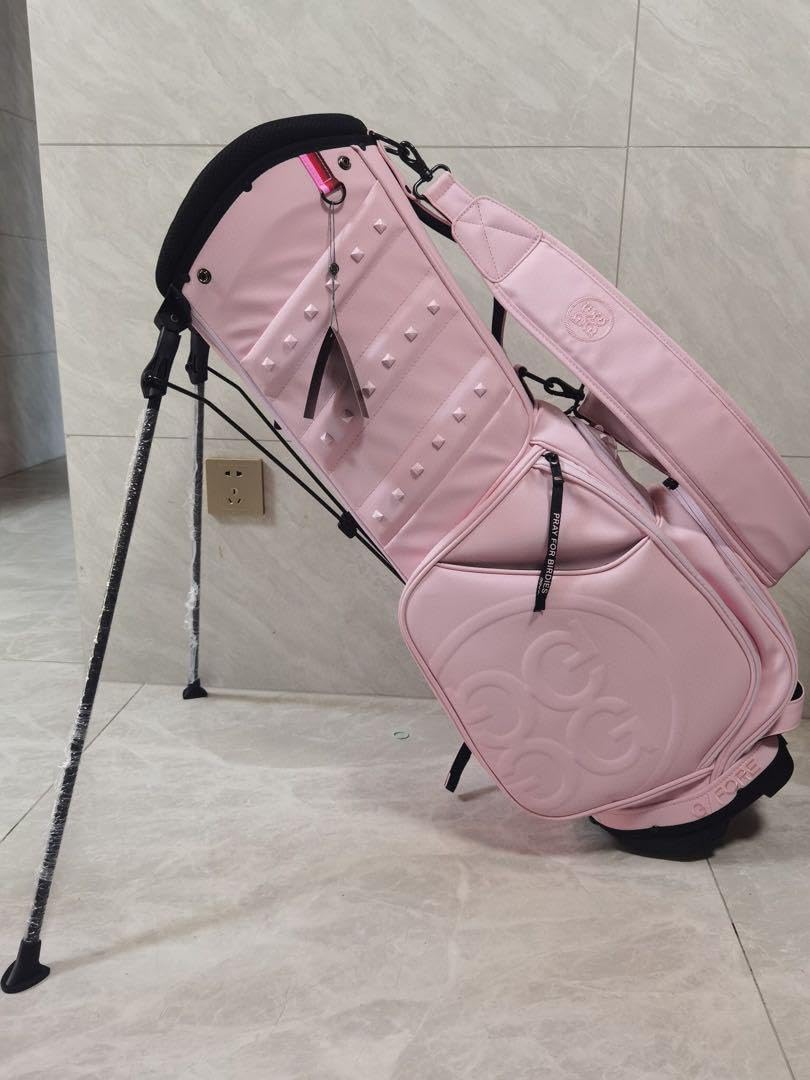 Amazon | GFORE ジーフォア キャディバッグ ピンク | ノーブランド品