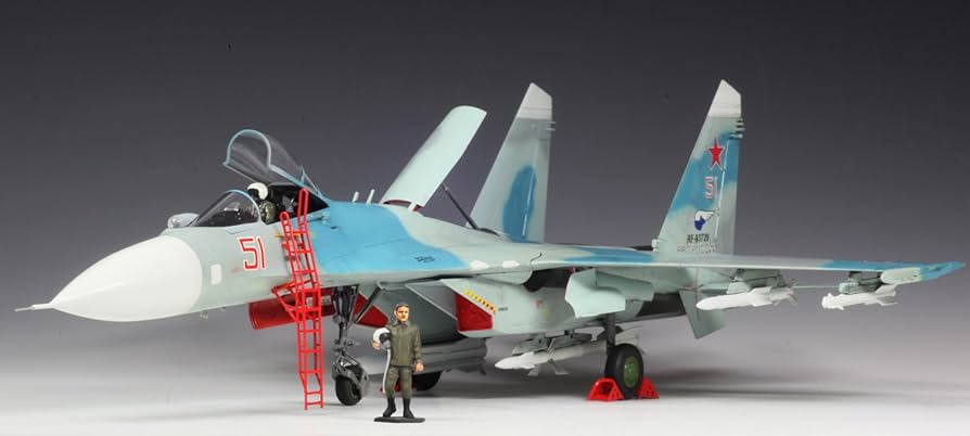 Amazon | プラッツ 1/72 Su-27SM フランカーB プラモデル AE-2