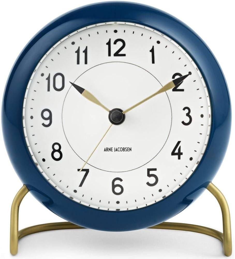 Amazon.com: Arne Jacobsen Table Clock Diameter 11 cm Station