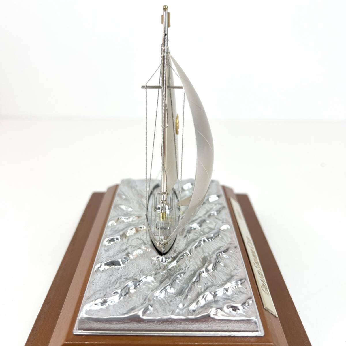 Amazon.co.jp: 置物 ヨット SILVER ヨット7号 TAKEHIKO 関工芸 武比古