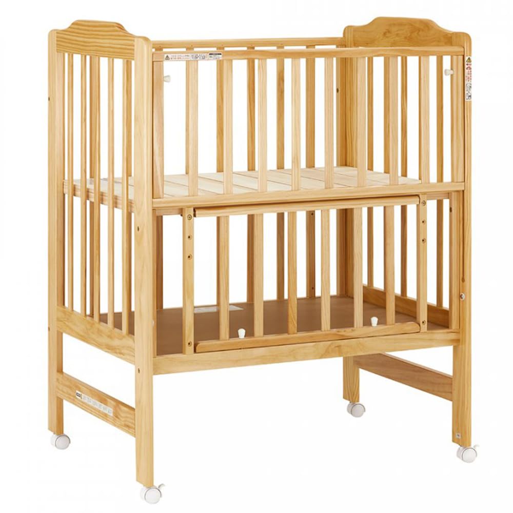 Amazon.co.jp: カトージ ベビーベッド ミニ ハイシート ナチュラル