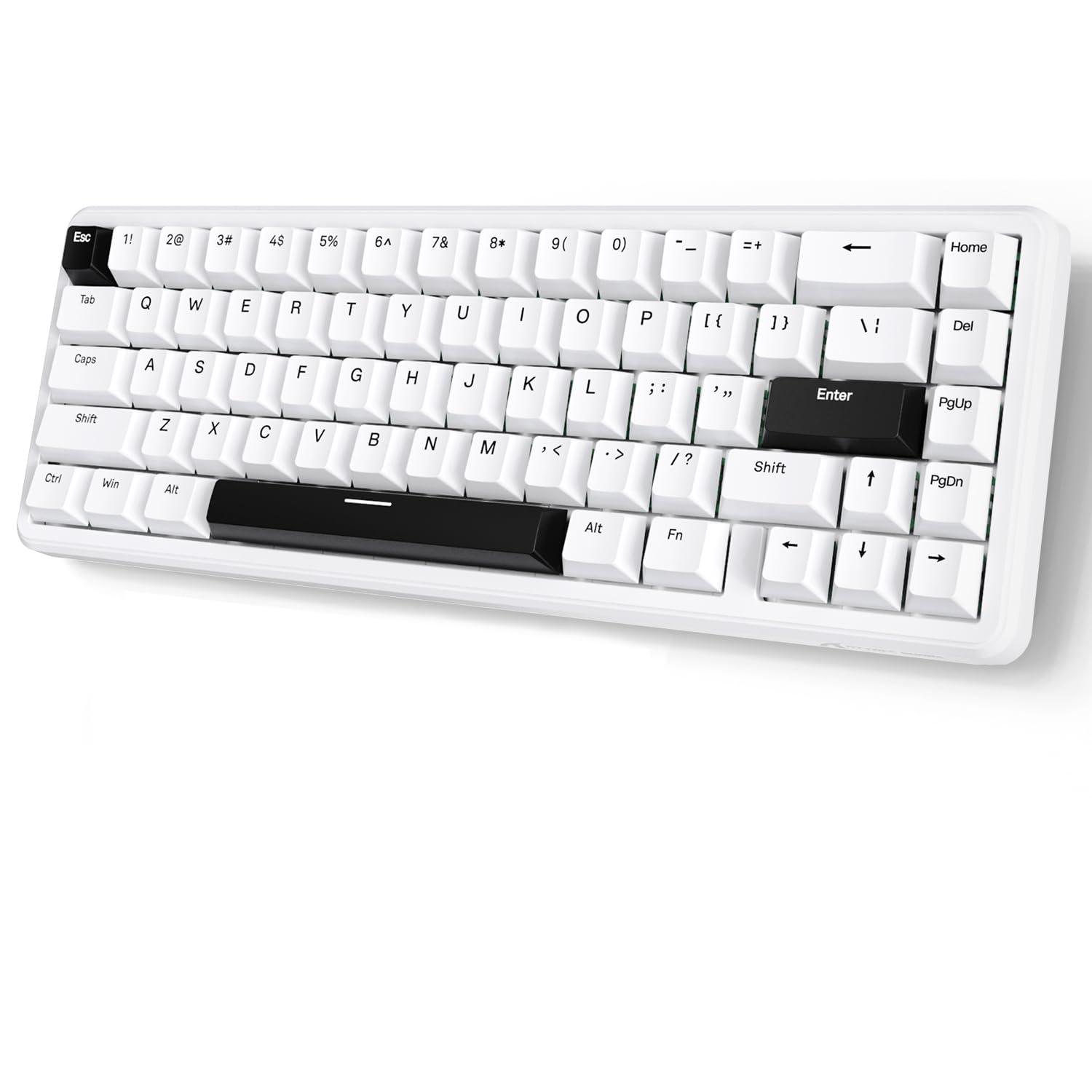 Amazon | ATTACK SHARK X65 HEラピッドトリガーキーボード、磁気軸、65