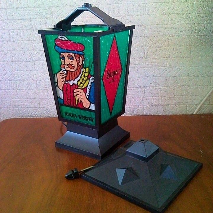 Amazon.co.jp: ニッカウヰスキー 70年代 ステンドガラス風 スタンド